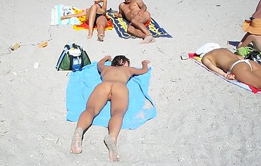 busty mature nude beach